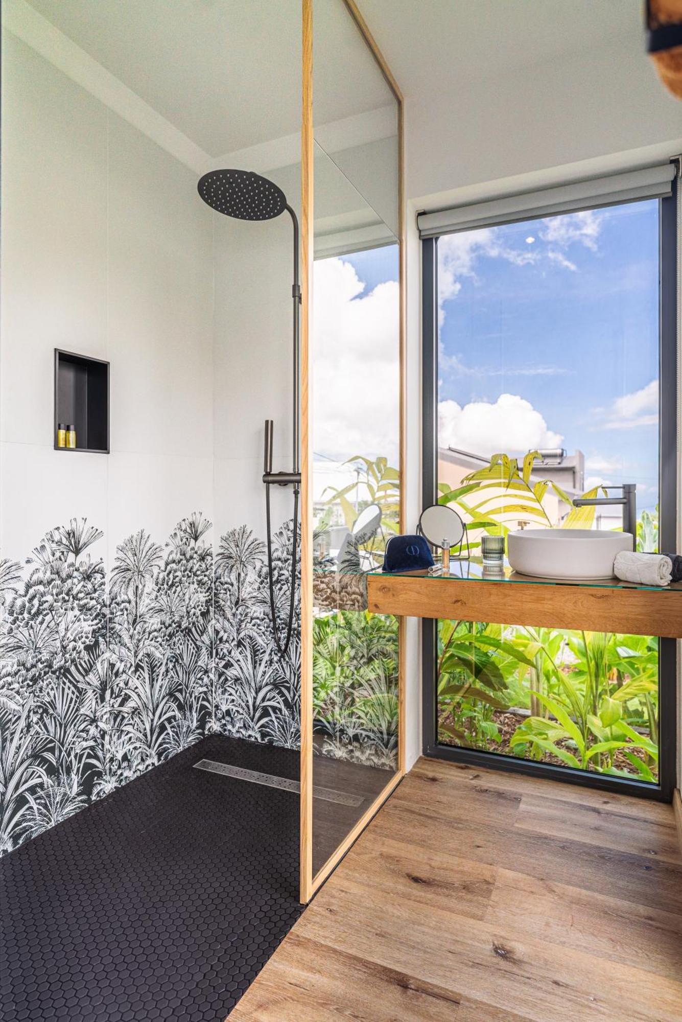 L'Empreinte-Oasis De Serenite Au Coeur D'Un Jardin Tropical Le Tampon Exterior foto